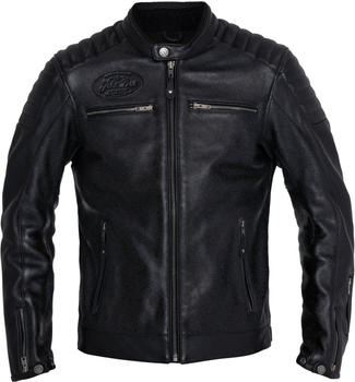 John Doe Dexter Lederjacke Schwarz