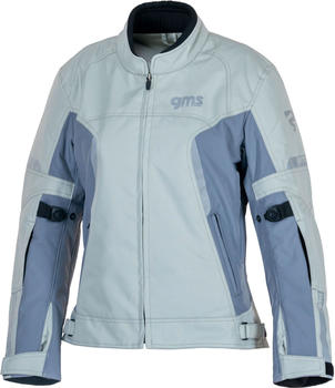 GMS Vega Textiljacke wasserdicht Damen Hellblau/Dunkelblau
