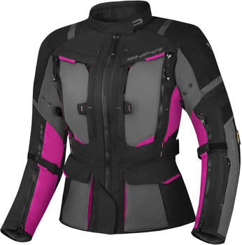 Shima Hero 2.0 Wasserdichte Damen Textiljacke schwarz/pink