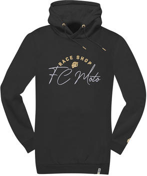 FC-Moto FCM-Sign-D Damen Long/Kapuzensweatshirt schwarz