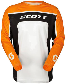 Scott Scott 350 Track Evo Sweatshirt Weiß/orange