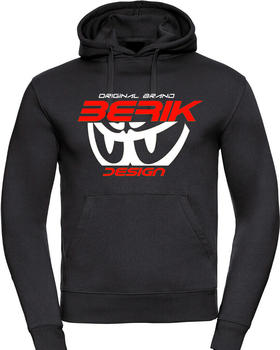 Berik The New Eye Hoodie schwarz/weiss/rot