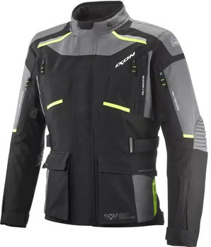 IXON Midgard Jacket black/grey/yellow