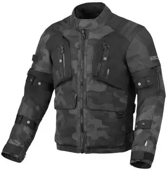 Macna Higera Camo wasserdichte Jacke schwarz/mehrfarbig