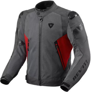 REV'IT! Control Air H2O Jacket grey/red