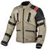 wasserdichte Jacke schwarz/beige
