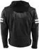 Rusty Stitches Jari Hooded V2 Jacke schwarz/weiss