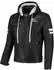 Rusty Stitches Jari Hooded V2 Jacke schwarz/weiss