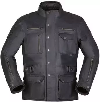 Modeka Matlock Wachsjacke schwarz