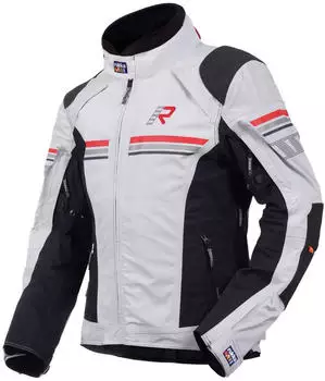 Rukka Armatou-R Jacke grau/rot