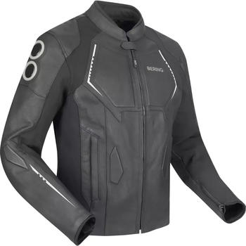 Bering Radial Leather Jacket black/white