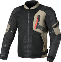 Macna Raddic Motorrad Textiljacke, schwarz-beige, Gr&ouml;&szlig;e M f&uuml;r M&auml;nner