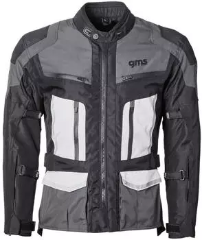 GMS Tigris wasserdichte Jacke schwarz/grau/wei&szlig;