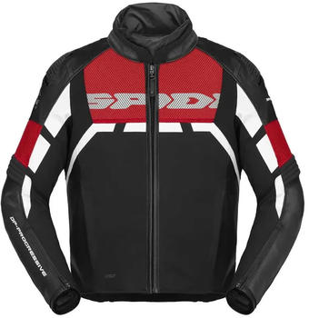 Spidi Rapid H2Out Leather Jacket black/red