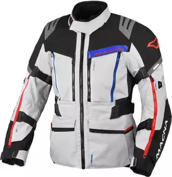 Macna Chieftane wasserdichte Jacke schwarz/grau