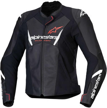 Alpinestars Stella Faster V3 Leather Jacket black/white/pink