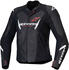 black/white/pink: Alpinestars Stella Faster V3 Leather Jacket