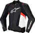 Alpinestars Missile V3 Leather Jacket black/white/red