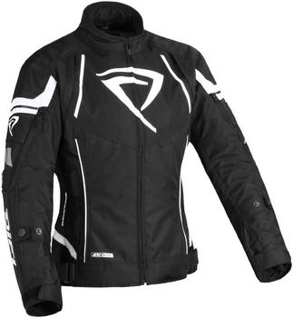 DiFi Estoril Aerotex wasserdichte Damen Jacke schwarz/weiss