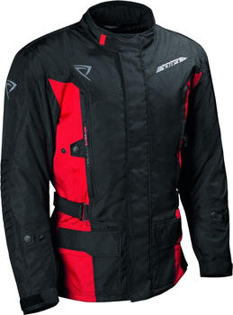 DiFi Shuttle Aerotex wasserdichte Jacke schwarz/rot