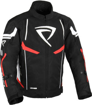 DiFi Estoril Aerotex wasserdichte Jacke schwarz/weiss/rot