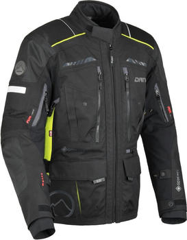 Dane Hornum wasserdichte Jacke schwarz/gelb