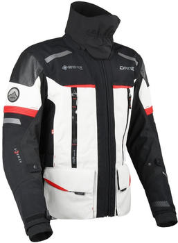 Dane Bornholm Pro wasserdichte Jacke schwarz/grau/rot
