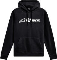 Alpinestars 1244-52030-1020-XL, Alpinestars Blaze V3 Hoodie Schwarz Weiss male