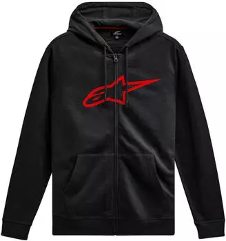 Alpinestars Ageless V3 Zip Hoodie schwarz/rot