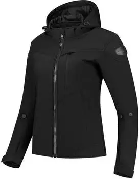 Rusty Stitches Super Ann Damen Jacke schwarz