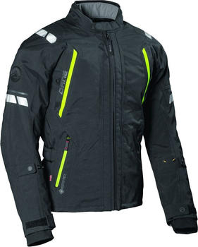 Dane Elling wasserdichte Jacke schwarz/gelb