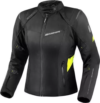 Shima Rush 2.0 wasserdichte Damen Jacke schwarz/gelb