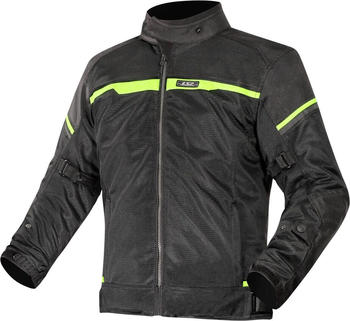 LS2 Riva wasserdichte Damen Jacke schwarz/gelb