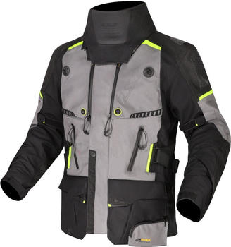 LS2 Apollo wasserdichte Jacke schwarz/grau/gelb