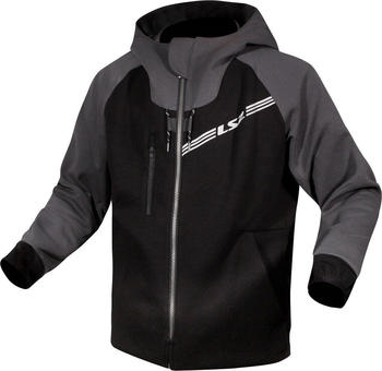 LS2 Throttle Zip Hoodie schwarz/grau