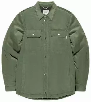 Vintage Industries Steven wattierte Jacke gr&uuml;n