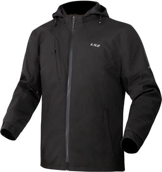 LS2 Bolton wasserdichte Jacke schwarz