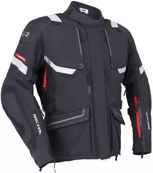 Richa Armada 1.1 Gore-tex Pro wasserdichte Jacke schwarz/weiss/rot