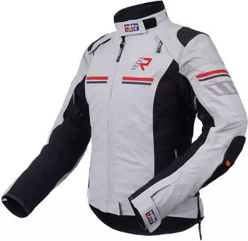 Rukka Armatou-R wasserdichte Damen Jacke schwarz/grau/rot
