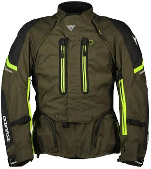 Dainese Super Adventure Absoluteshell Jacket brown/black/neon yellow