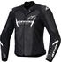 black/white: Alpinestars Stella Faster V3 Leather Jacket