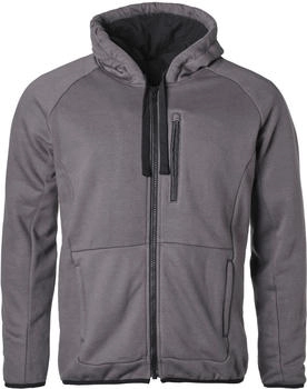 GMS Aras Zip Hoodie grau