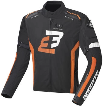 Bogotto GPX wasserdichte Jacke schwarz/orange
