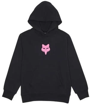 Fox Legacy Jugend Hoodie schwarz/pink