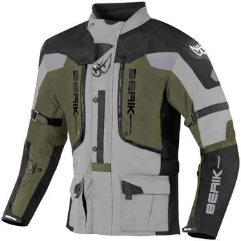 Berik Dakota wasserdichte 3in1 Jacke schwarz/grau/gr&uuml;n