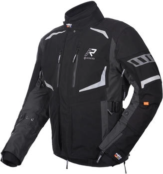 Rukka Ventu-R wasserdichte Jacke schwarz/grau