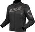 LS2 Apex wasserdichte Damenjacke schwarz/grau