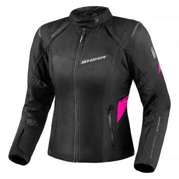 Shima Rush 2.0 wasserdichte Damenjacke schwarz/pink