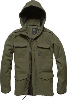 Vintage Industries Darren Parka Jacke gr&uuml;n
