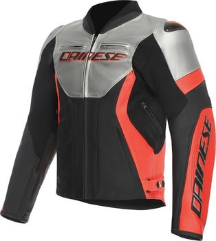 Dainese Racing 5 Jacket black/silver/red